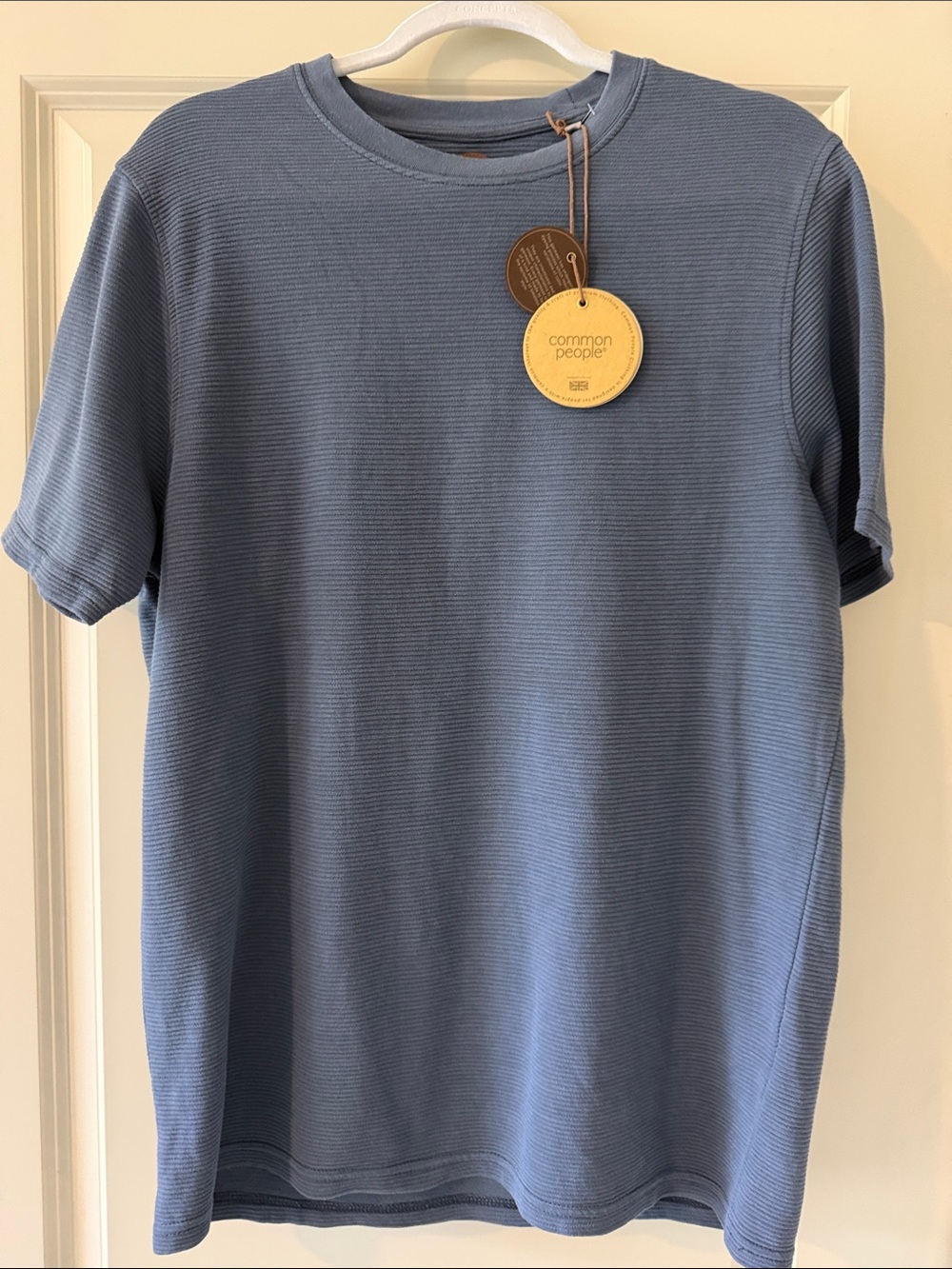 NWT supersoft cotton Common People Men’s Short Sleeve Crewneck size S small